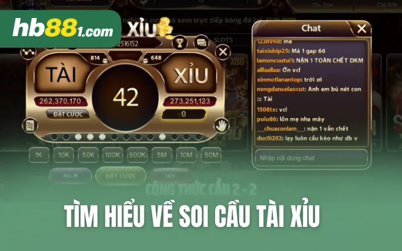 Tìm hiểu về soi cầu tài xỉu 