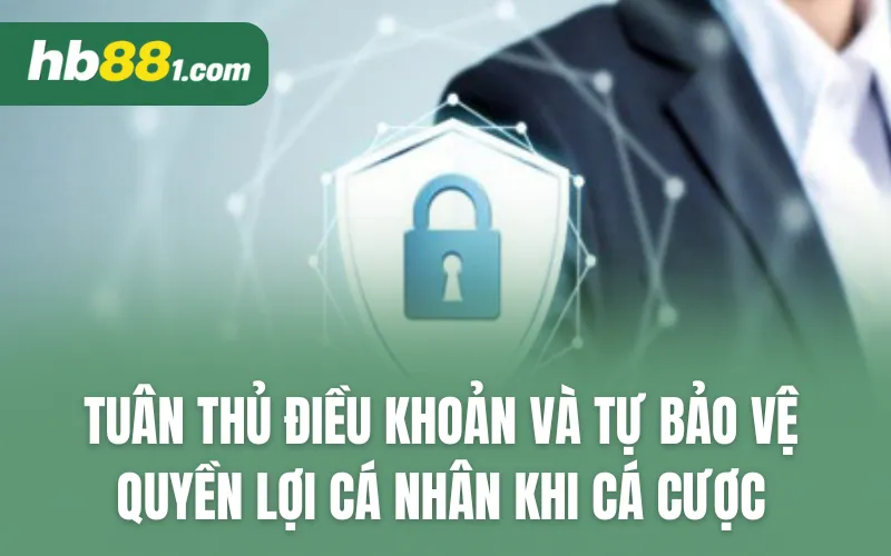 Tuân thủ điều khoản và tự bảo vệ quyền lợi cá nhân khi cá cược online
